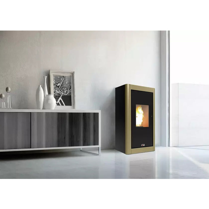 BLAZE Urban Pellet Stove 6.33kW Black Bronze