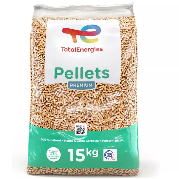 TOTALENERGIES Wood Pellets 3 Pallets 198 x 15kg