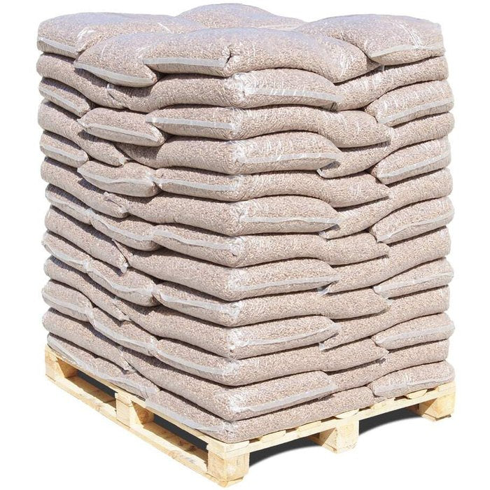 Oak Hardwood Pellets Pallet 65 x 15kg