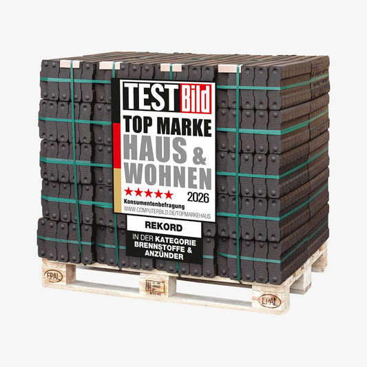 REKORD Lignite Briquettes 20 Pallets 40 x 25kg