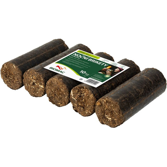 BIOMAC Bark Briquettes Round Pallet 100 x 10kg