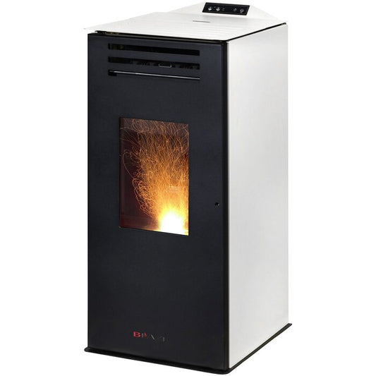 BLAZE ANNA Pellet Stove 6.33kW Black White