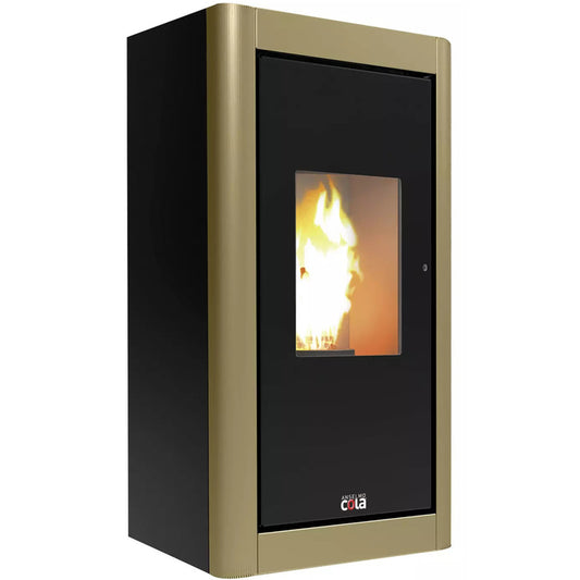 BLAZE Urban Pellet Stove 6.33kW Black Bronze