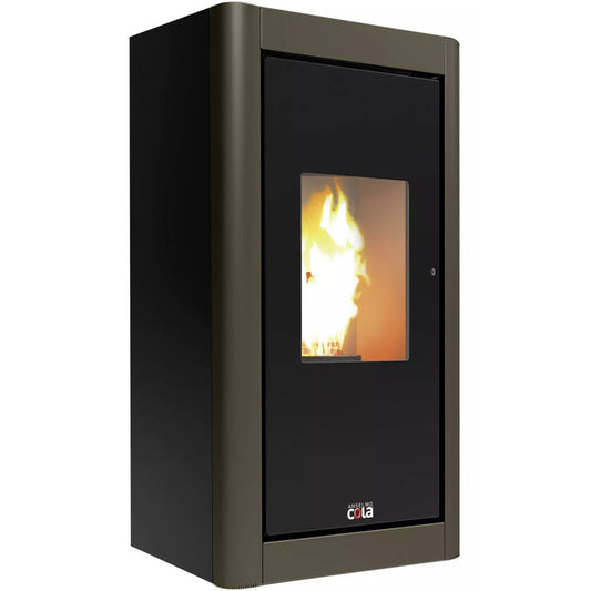 BLAZE Urban Pellet Stove 6.33kW Black Corten