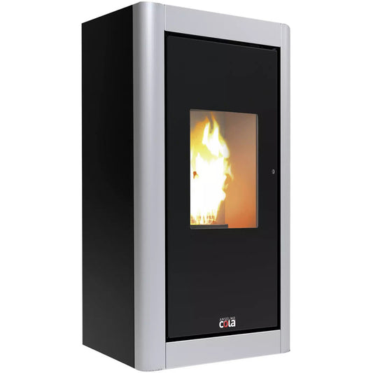 BLAZE Urban Pellet Stove 6.33kW Black Perla