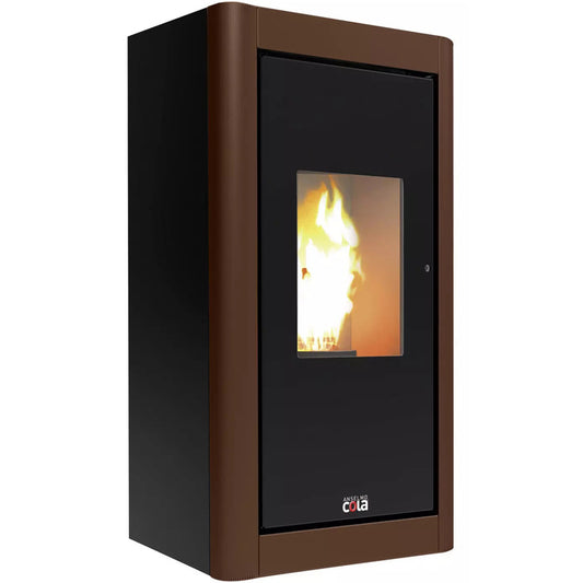 BLAZE Urban Steel Pellet Stove 6.33kW Black Rust