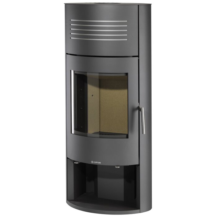 COLOR EMAJL Grönland Wood Stove 7kW Grey
