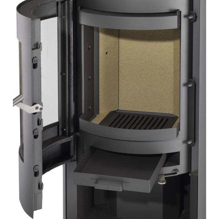 COLOR EMAJL Grönland Wood Stove 7kW Grey