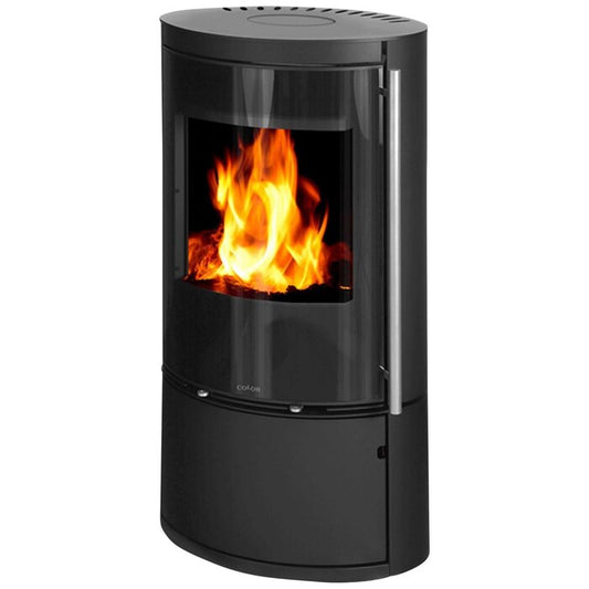 COLOR EMAJL Kolding Wood Stove 7kW Black