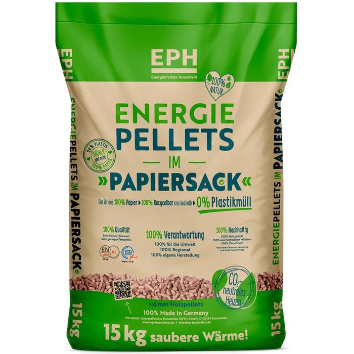 EPH Wood Pellets Pallet 65 x 15kg