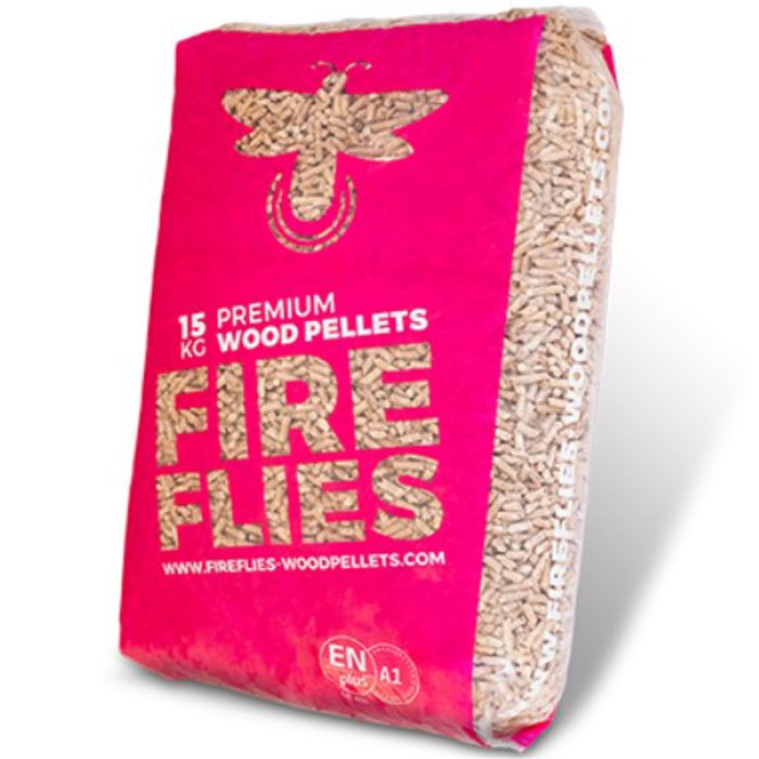 FIREFLIES Wood Pellets Pallet 65 x 15kg