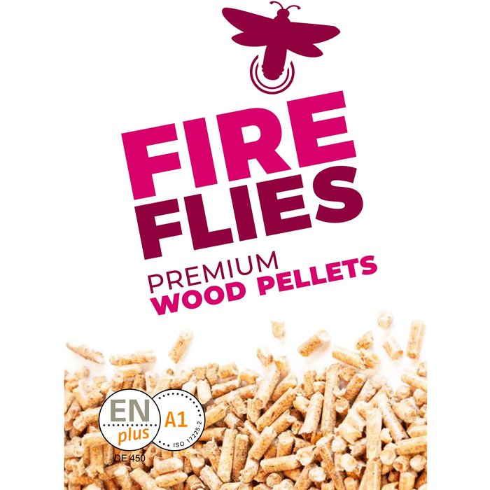 FIREFLIES Wood Pellets Pallet 65 x 15kg