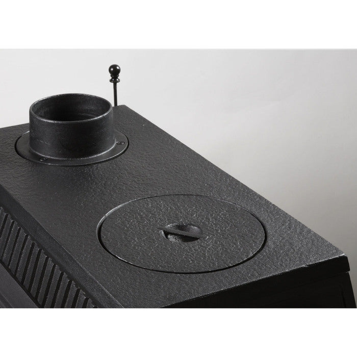 GLOBEFIRE Charon I Cast Iron Wood Stove 7kW Black