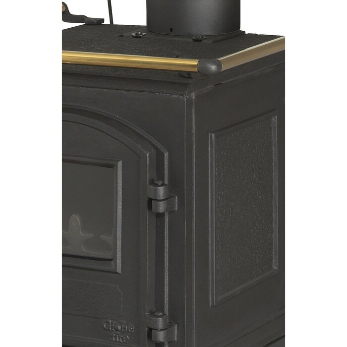 GLOBEFIRE Pluto Cast Iron Wood Stove 5kW Black