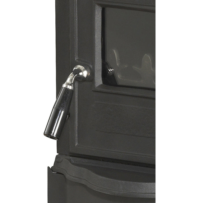 GLOBEFIRE Pluto Cast Iron Wood Stove 5kW Black