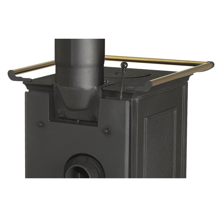 GLOBEFIRE Pluto Cast Iron Wood Stove 5kW Black