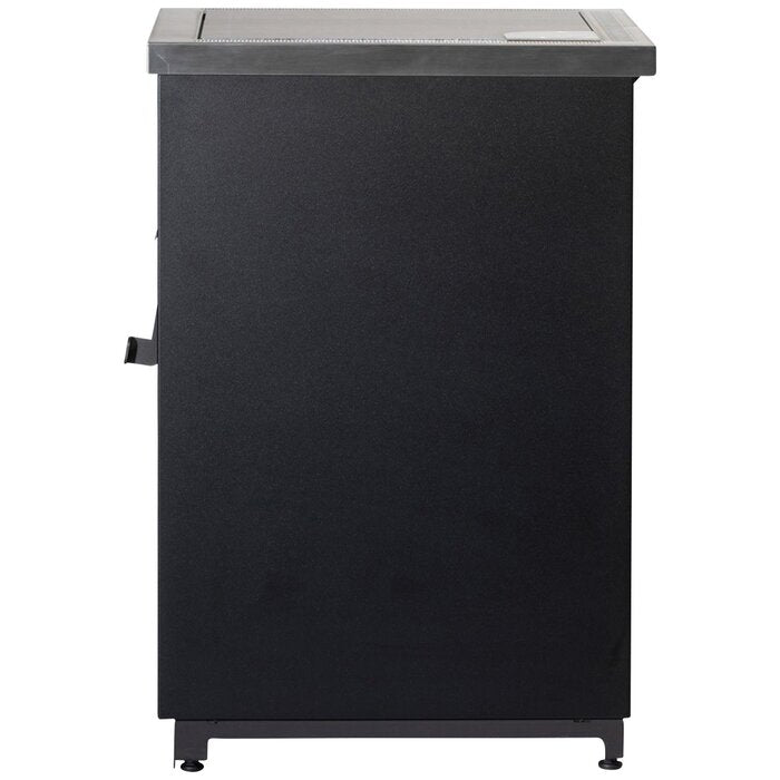 GLOBEFIRE Pasquale Pellet Cooker Stove 6.7kW Black