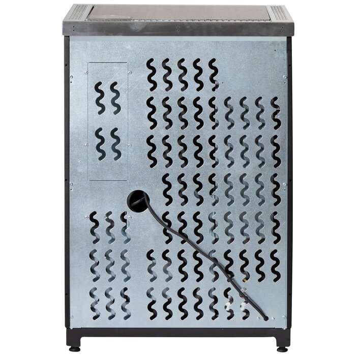 GLOBEFIRE Pasquale Pellet Cooker Stove 6.7kW Black