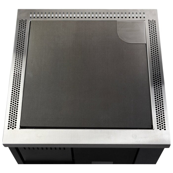 GLOBEFIRE Pasquale Pellet Cooker Stove 6.7kW Black