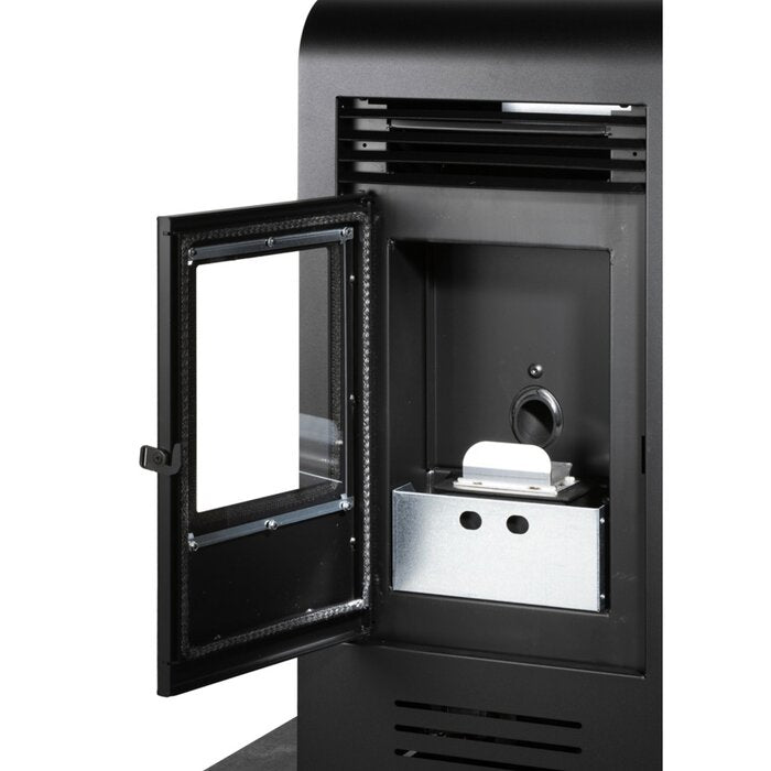 GLOBEFIRE Christoph Pellet Stove 7.5kW Black