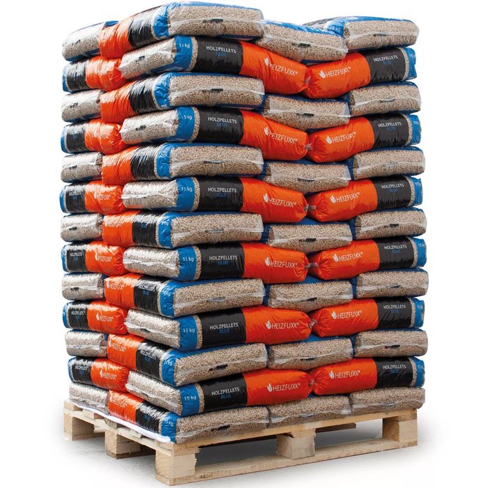 HEIZFUXX Wood Pellets Pallet 65 x 15kg