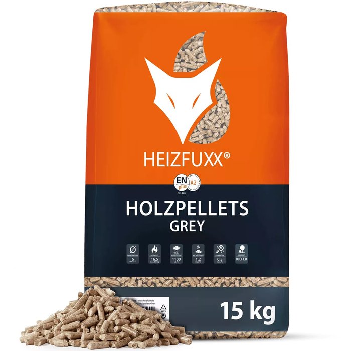 HEIZFUXX Wood Pellets Pallet 65 x 15kg