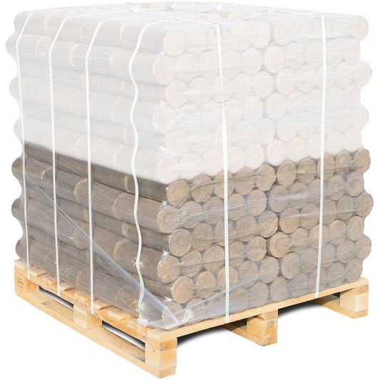 NESTRO Hardwood Briquettes Round Pallet 48 x 10kg
