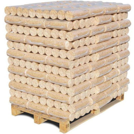 NESTRO Softwood Briquettes Round Pallet 96 x 10kg