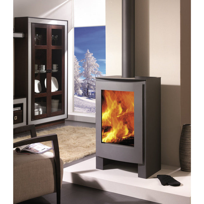 PANADERO Nevada Steel Wood Stove 8.7kW Black