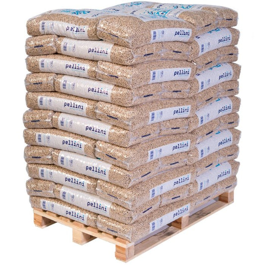 PELLINI Wood Pellets Pallet 66 x 15kg