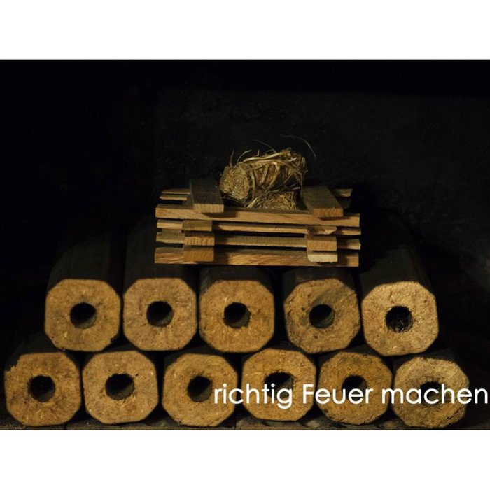 PINI KAY Beech Wood Briquettes Pallet 48 x 10kg