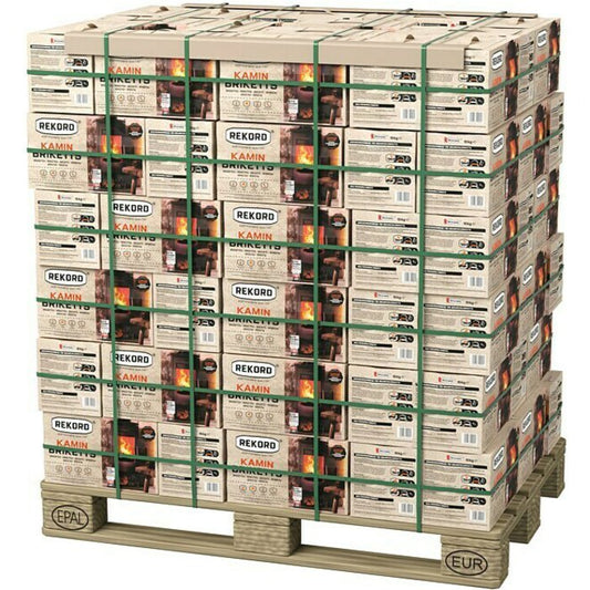 REKORD Lignite Briquettes Pallet 90 x 10kg