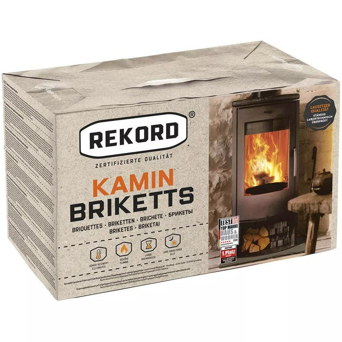 REKORD Lignite Briquettes Pallet 90 x 10kg