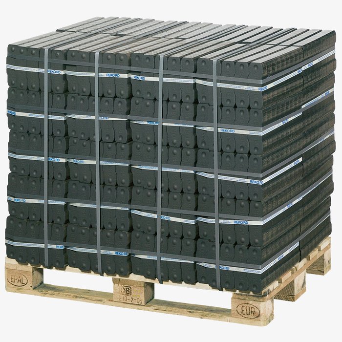REKORD Lignite Briquettes 20 Pallets 40 x 25kg