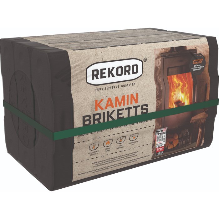 REKORD Lignite Briquettes Pallet 90 x 10kg