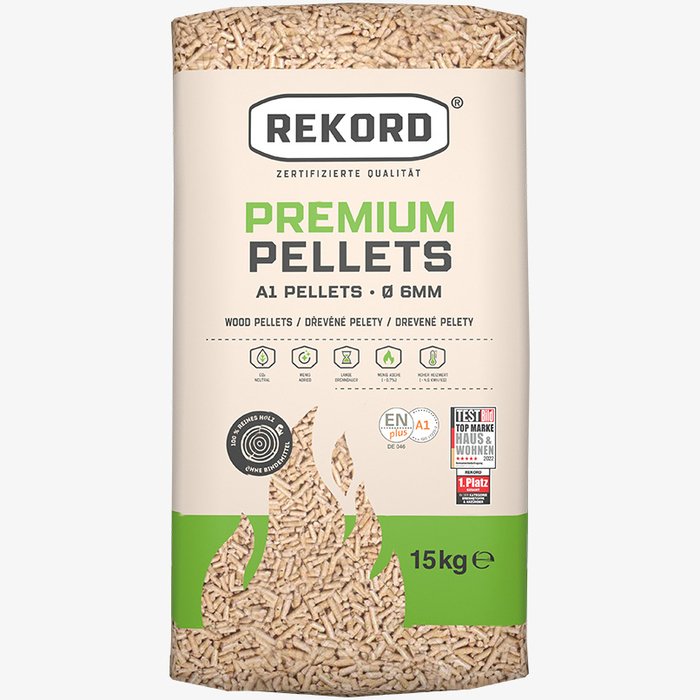 REKORD Wood Pellets Pallet 66 x 15kg
