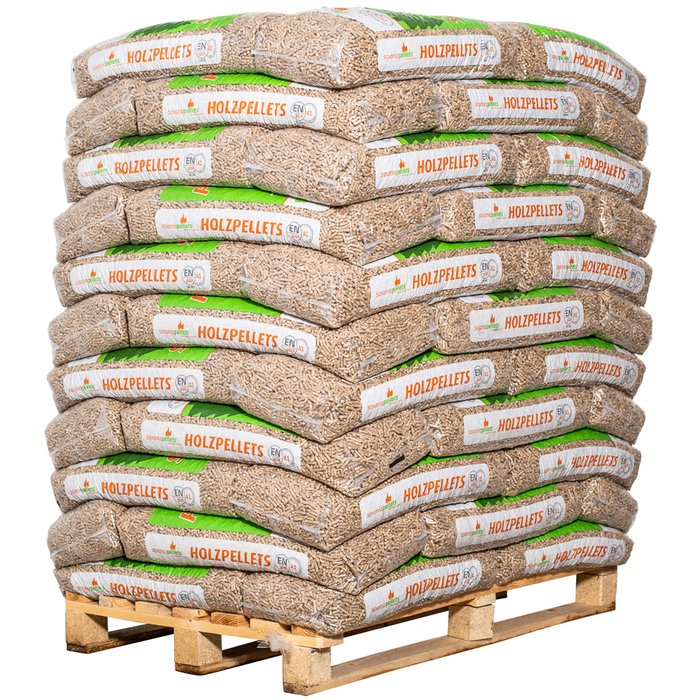 Saxoniapellets Wood Pellets Pallet 66 x 15kg