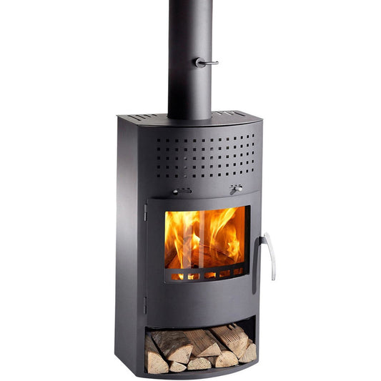 THERMIA Borneo Economic Wood Stove 6kW Grey