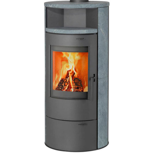 THERMIA München Wood Stove 7kW Grey