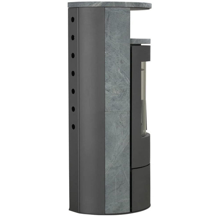 THERMIA München Wood Stove 7kW Grey
