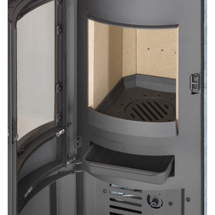 THERMIA München Wood Stove 7kW Grey
