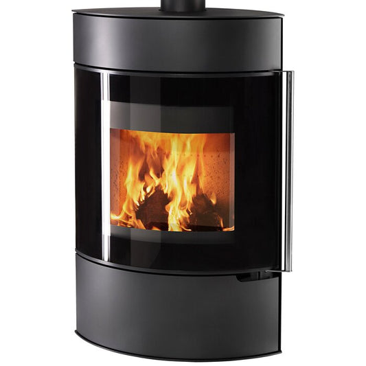 THERMIA Nürnberg XL Wood Stove 8kW Black