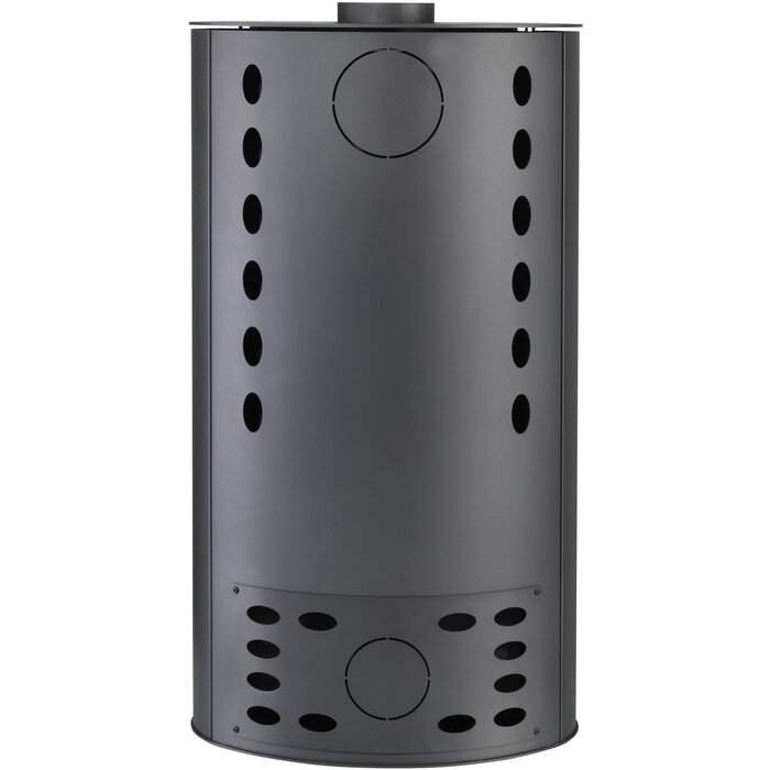 THERMIA Vogknamey Steel Wood Stove 7kW Grey