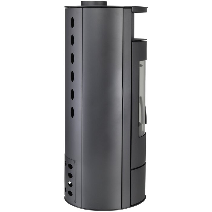 THERMIA Vogknamey Steel Wood Stove 7kW Grey