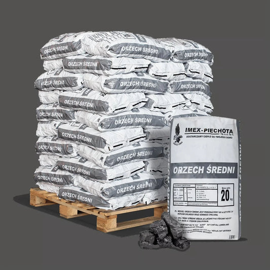 Hard Coal 25 – 60 mm Pallet 50 x 20kg
