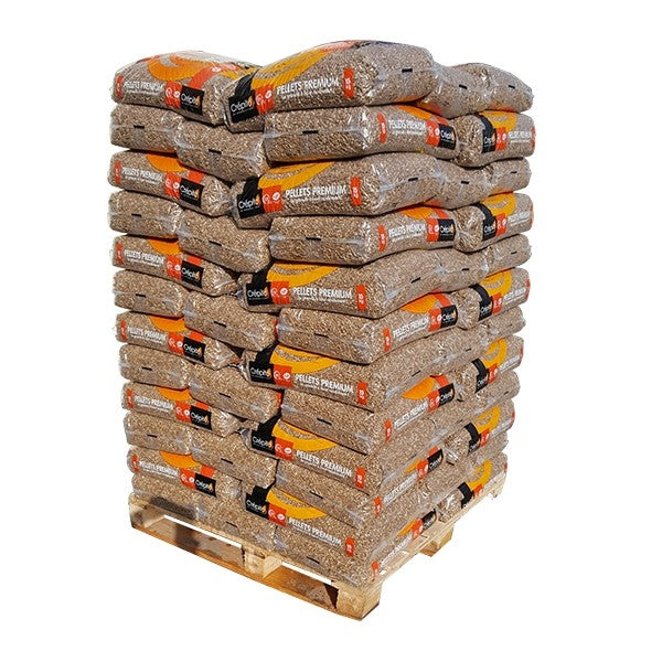 CRÉPITO Wood Pellets Pallet 72 x 15kg