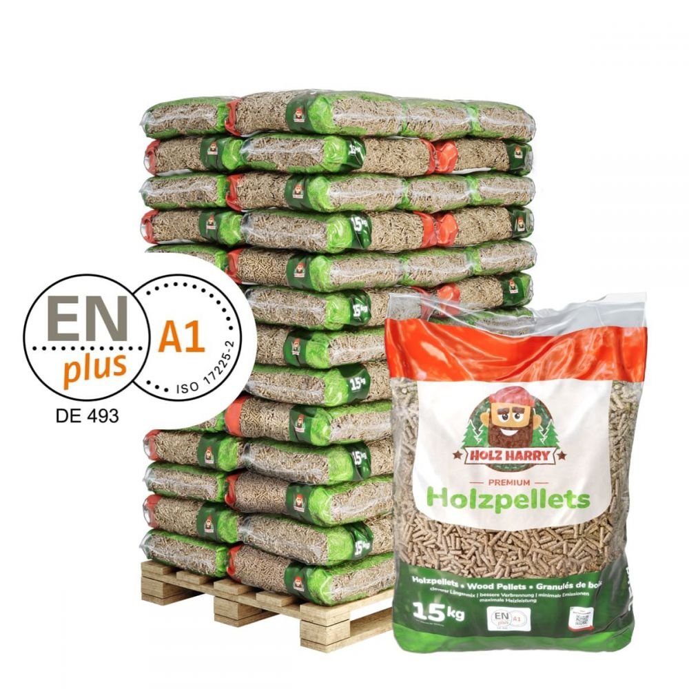 HOLZ HARRY Wood Pellets Pallet 65 x 15kg