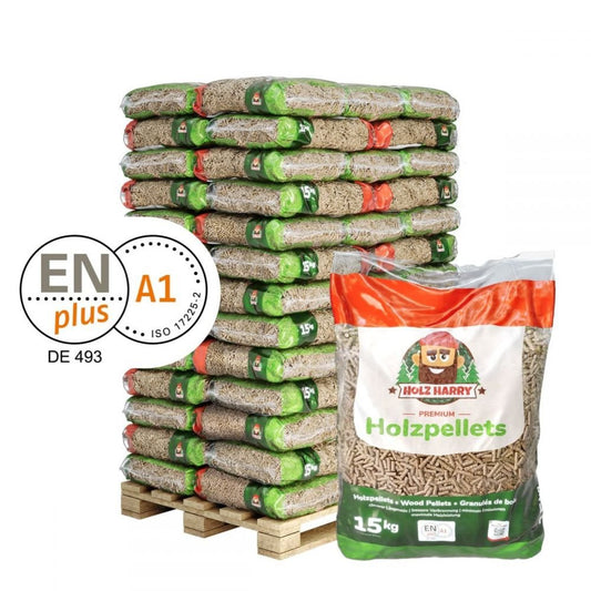 HOLZ HARRY Wood Pellets Pallet 65 x 15kg