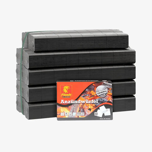 LEAG REKORD Lignite Coal Briquettes Bundle 25kg