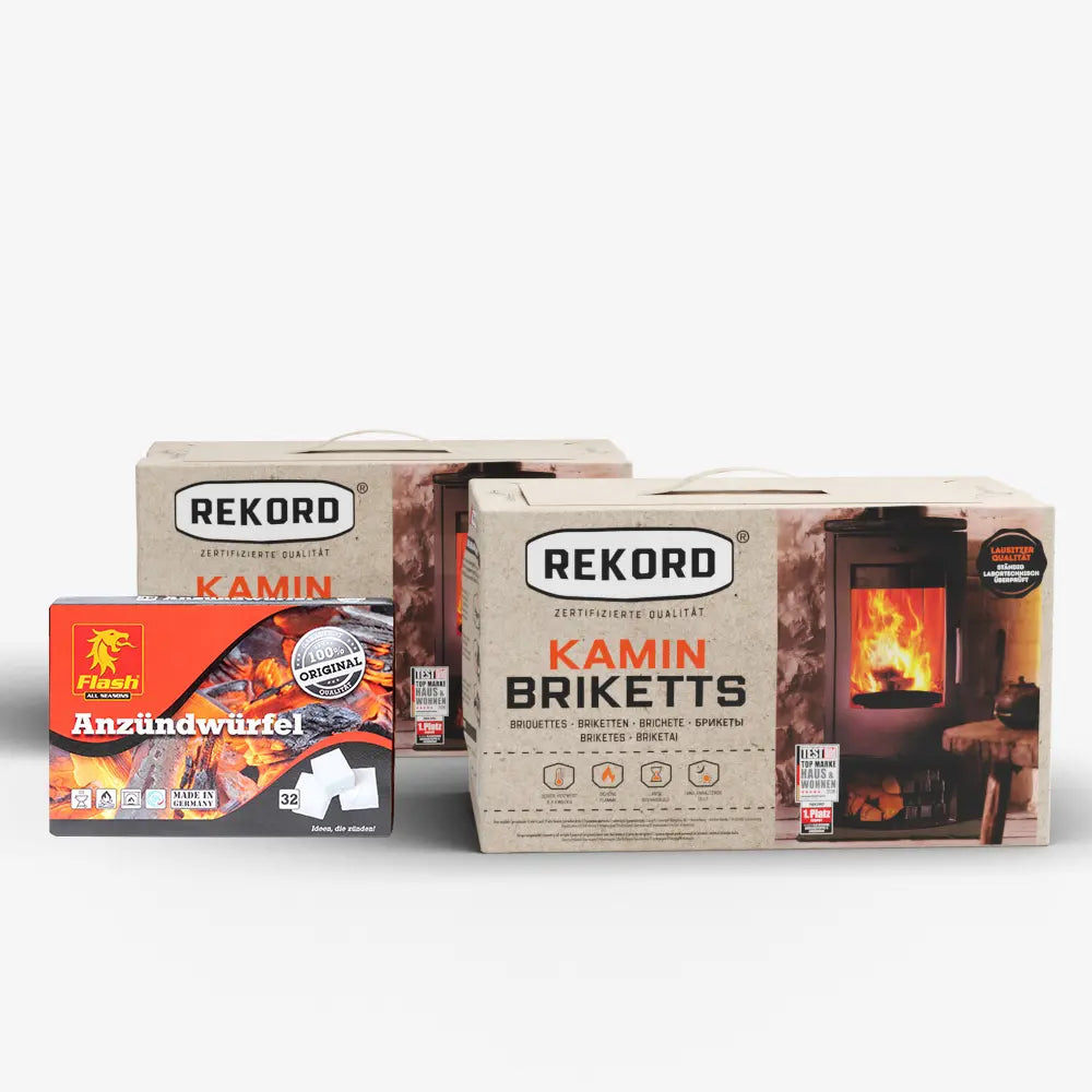 LEAG REKORD Lignite Coal Briquettes Bag 2 x 10kg